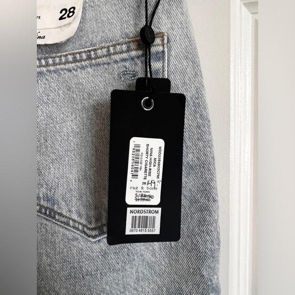 Rag & Bone Nina High Rise Shorty Cigarette - Picture 4 of 4